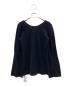 Plage (プラージュ) Noil silk Square ニット　26年モデル ブラック サイズ:F：13000円