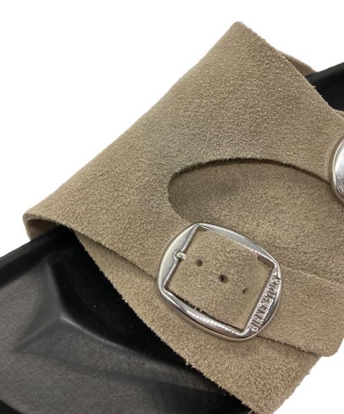 BIRKENSTOCK（ビルケンシュトック）BIRKENSTOCK (ビルケンシュトック) チューリッヒ スエードサンダル ベージュ サイズ:27の古着・服飾アイテム
