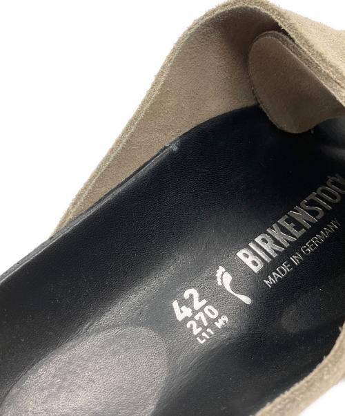 BIRKENSTOCK（ビルケンシュトック）BIRKENSTOCK (ビルケンシュトック) チューリッヒ スエードサンダル ベージュ サイズ:27の古着・服飾アイテム