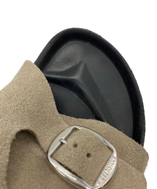 BIRKENSTOCK（ビルケンシュトック）BIRKENSTOCK (ビルケンシュトック) チューリッヒ スエードサンダル ベージュ サイズ:27の古着・服飾アイテム