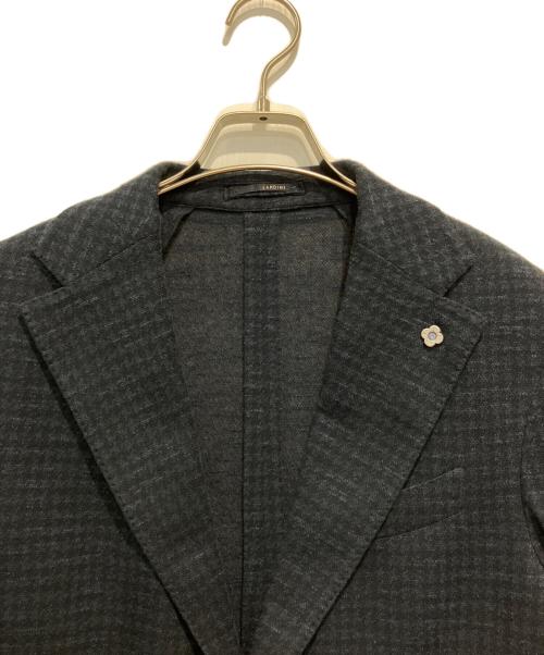 LARDINI（ラルディーニ）LARDINI (ラルディーニ) コットンリネンジャケット ネイビー サイズ:５０の古着・服飾アイテム