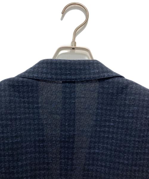 LARDINI（ラルディーニ）LARDINI (ラルディーニ) コットンリネンジャケット ネイビー サイズ:５０の古着・服飾アイテム