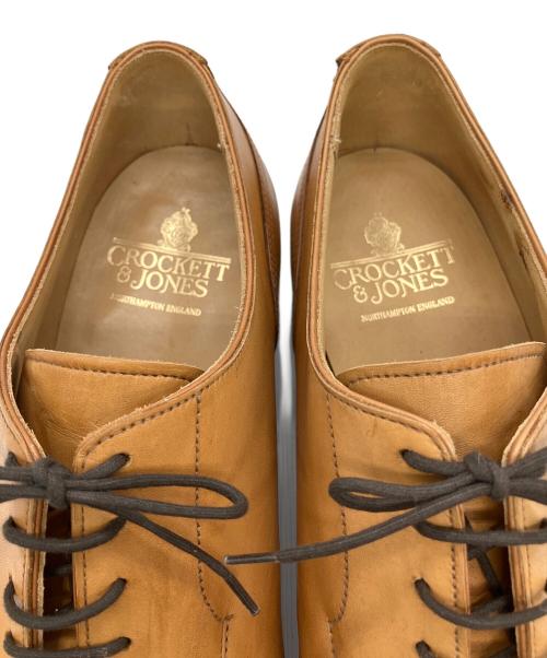 Crockett & Jones（クロケット＆ジョーンズ）Crockett & Jones (クロケット＆ジョーンズ) Uチップシューズ ベージュ サイズ:9 1/2の古着・服飾アイテム