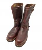 CHIPPEWAチペワ）の古着「スティールトゥエンジニア CORDVAN」｜ブラウン