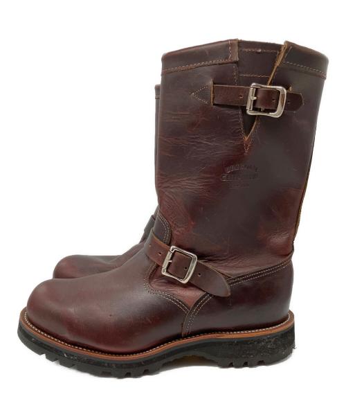 CHIPPEWA（チペワ）CHIPPEWA (チペワ) スティールトゥエンジニア CORDVAN ブラウン サイズ:28の古着・服飾アイテム