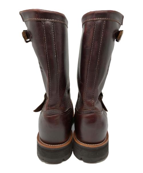 CHIPPEWA（チペワ）CHIPPEWA (チペワ) スティールトゥエンジニア CORDVAN ブラウン サイズ:28の古着・服飾アイテム