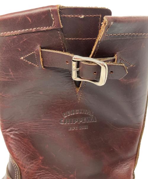 CHIPPEWA（チペワ）CHIPPEWA (チペワ) スティールトゥエンジニア CORDVAN ブラウン サイズ:28の古着・服飾アイテム