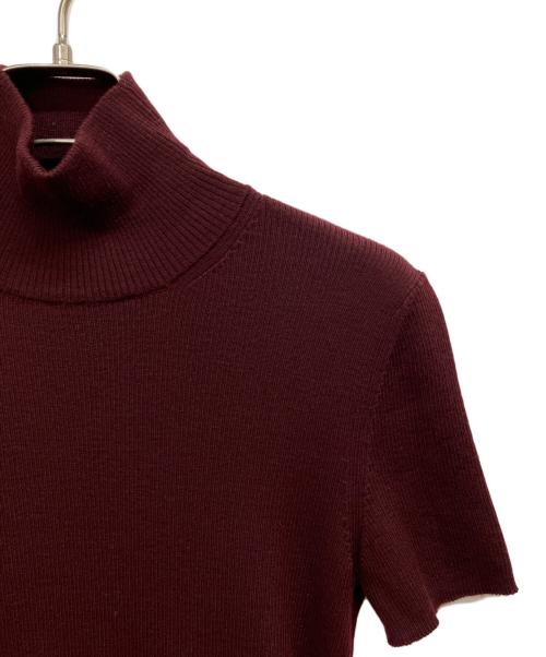 MaxMara（マックスマーラ）MaxMara (マックスマーラ) ハイネックニット パープル サイズ:Mの古着・服飾アイテム