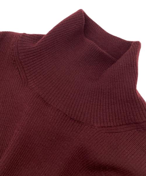 MaxMara（マックスマーラ）MaxMara (マックスマーラ) ハイネックニット パープル サイズ:Mの古着・服飾アイテム