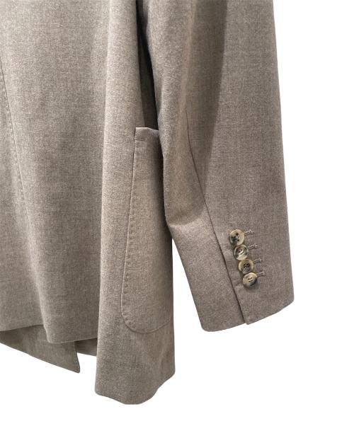 MaxMara（マックスマーラ）MaxMara (マックスマーラ) カシミヤダブルジャケット ベージュ サイズ:40の古着・服飾アイテム