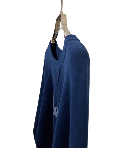 MADISON BLUE（マディソンブルー）MADISON BLUE (マディソンブルー) HELLO SWEAT L/S URAKE DYED ネイビー サイズ:XSの古着・服飾アイテム