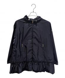MONCLER（モンクレール）の古着「SARCELLEフリルジャケット」｜ネイビー