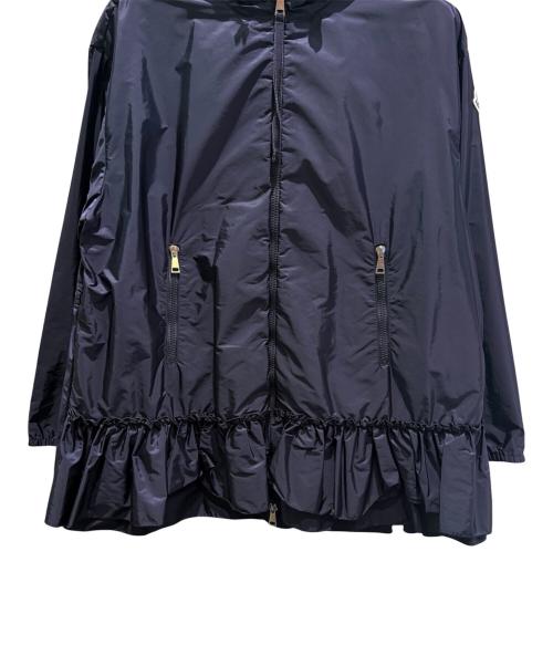 MONCLER（モンクレール）MONCLER (モンクレール) SARCELLEフリルジャケット ネイビー サイズ:1の古着・服飾アイテム