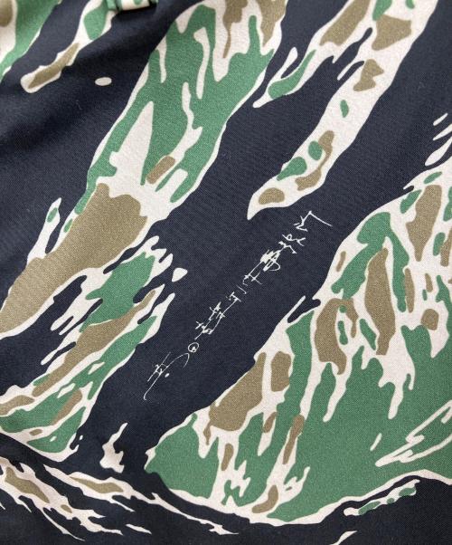 SSZ（エスエスズィー）SSZ (エスエスズィー) EVISEN SKATEBOARDS (エビセン スケートボード) 高田音楽制作事務所 (タカダオンガクセイサクジムショ) 6PKT PANTS  TIGER CAMO オリーブ サイズ:Sの古着・服飾アイテム
