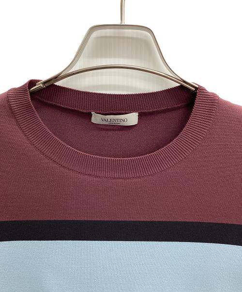 VALENTINO（ヴァレンティノ）VALENTINO (ヴァレンティノ) ニット グレー サイズ:Sの古着・服飾アイテム