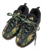 A BATHING APE×adidasアベイシングエイプ×アディダス）の古着「Dame 9 Bape Black Green」｜ブラック