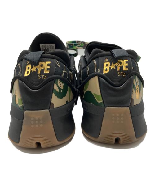 A BATHING APE（アベイシングエイプ）A BATHING APE (アベイシングエイプ) adidas (アディダス) Dame 9 Bape Black Green ブラック サイズ:26.5の古着・服飾アイテム