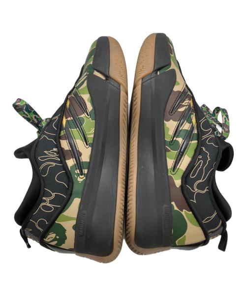 A BATHING APE（アベイシングエイプ）A BATHING APE (アベイシングエイプ) adidas (アディダス) Dame 9 Bape Black Green ブラック サイズ:26.5の古着・服飾アイテム