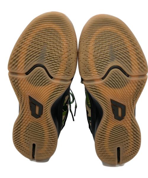 A BATHING APE（アベイシングエイプ）A BATHING APE (アベイシングエイプ) adidas (アディダス) Dame 9 Bape Black Green ブラック サイズ:26.5の古着・服飾アイテム