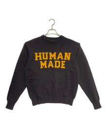 HUMAN MADE（ヒューマンメイド）の古着「LOWGAGE KNIT SWEATER」｜グレー