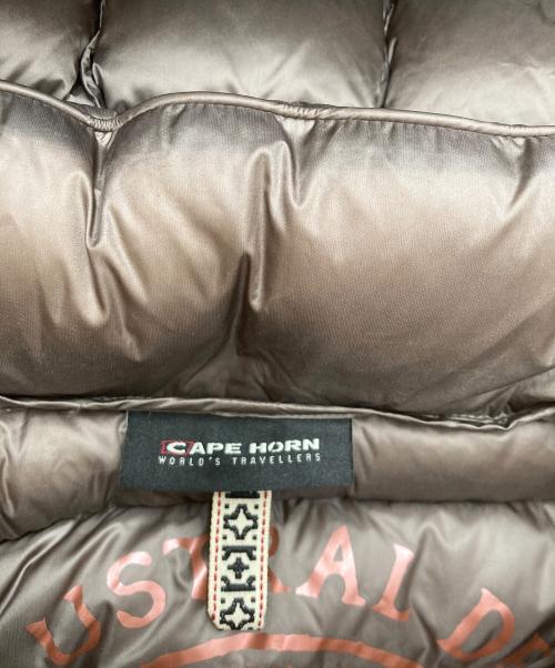 CAPE HORN（ケープホーン）cape horn (ケープホーン) ダウンジャケット ブラウン サイズ:40の古着・服飾アイテム