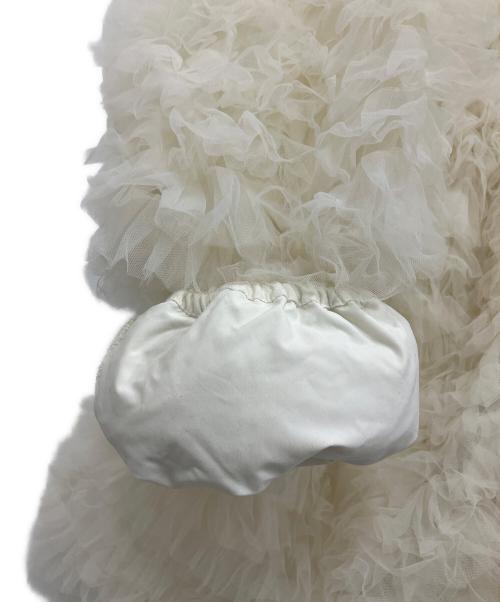 Honey mi Honey（ハニーミーハニー）Honey mi Honey (ハニーミーハニー) tulle tiered blouson アイボリー サイズ:Freeの古着・服飾アイテム