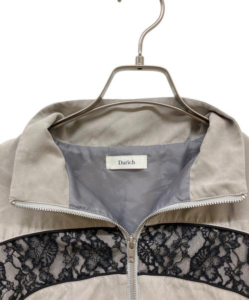darich（ダーリッチ）darich (ダーリッチ) レースドッキングボリュームギャザーセットアップ グレー サイズ:Ｓの古着・服飾アイテム