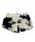 THEREDTHREAD (ザレッドスレッド) S ring biker shorts cow whxbk M ホワイト×ブラック サイズ:S：9000円