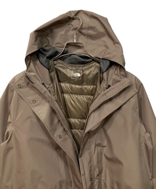 THE NORTH FACE（ザ ノース フェイス）THE NORTH FACE (ザ ノース フェイス) GTXパフマグネトリクライメイトコート ベージュ サイズ:SIZE Mの古着・服飾アイテム