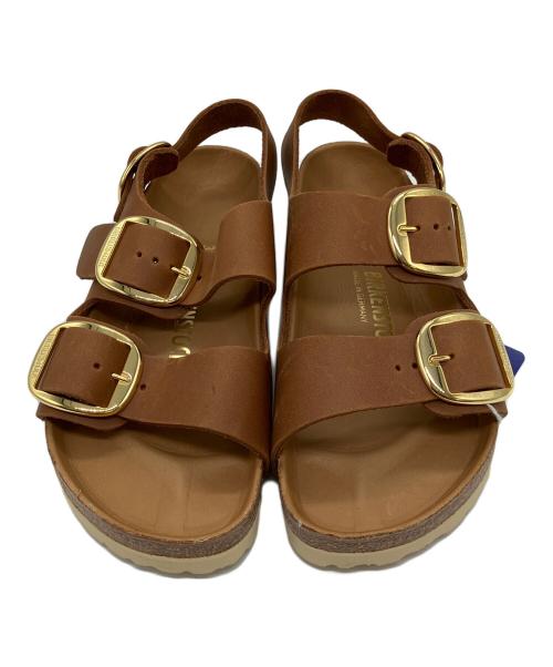 BIRKENSTOCK（ビルケンシュトック）BIRKENSTOCK (ビルケンシュトック) Milano Big Buckle ブラウン サイズ:38の古着・服飾アイテム