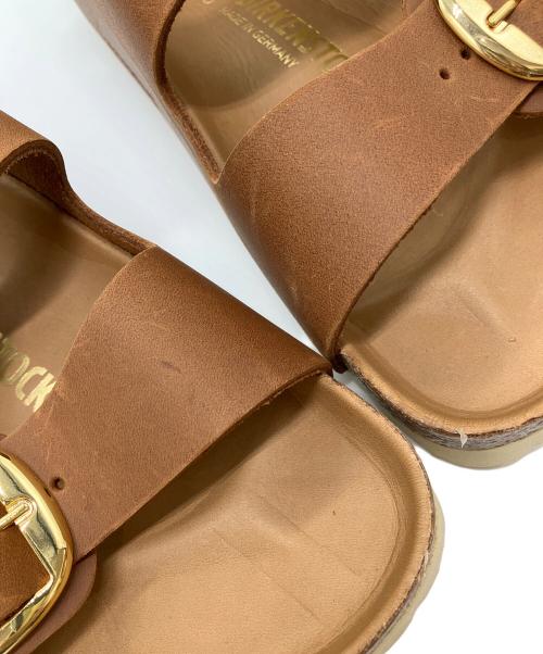 BIRKENSTOCK（ビルケンシュトック）BIRKENSTOCK (ビルケンシュトック) Milano Big Buckle ブラウン サイズ:38の古着・服飾アイテム