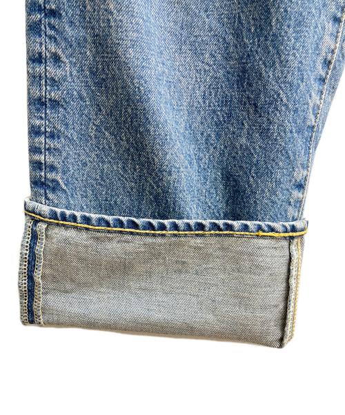 sara mallika（サラマリカ）sara mallika (サラマリカ) oblada (オブラダ) Sequins Embroidery Denim Pants ブルー サイズ:W24の古着・服飾アイテム