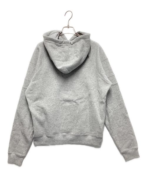 Saint Laurent Paris（サンローランパリ）Saint Laurent Paris (サンローランパリ) ロゴ刺繍プルオーバーパーカー グレー サイズ:Lの古着・服飾アイテム