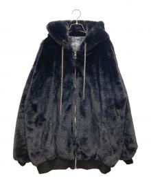 DimMoire（ディムモアール）の古着「BABY SHEEPファーパーカー」｜ブラック