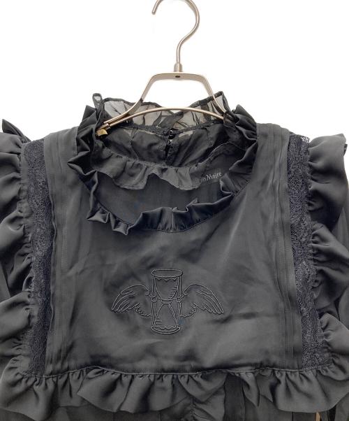 dim moire（ディムモアール）Dim Moire (ディムモアール) 夢幻ブラウス ブラック サイズ:Freeの古着・服飾アイテム