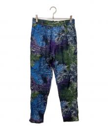 BANANATIME（バナナタイム）の古着「TAPERED PANTS TROPICAL SUNSET」｜ネイビー