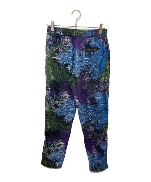 BANANATIME（バナナタイム）BANANATIME (バナナタイム) TAPERED PANTS TROPICAL SUNSET ネイビー サイズ:XSの古着・服飾アイテム