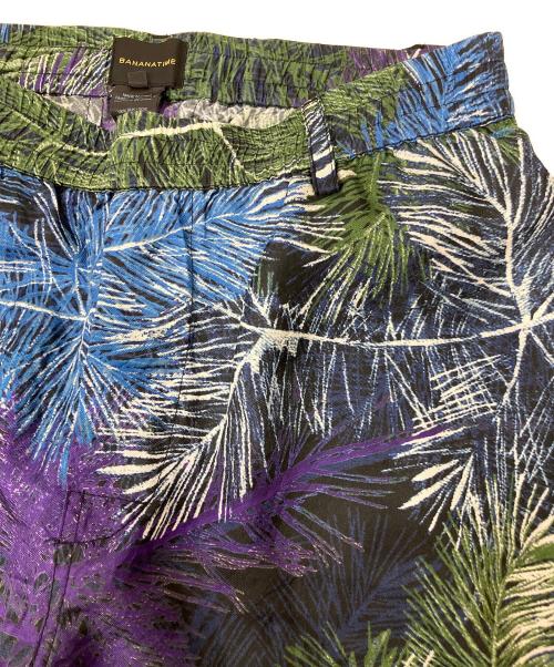 BANANATIME（バナナタイム）BANANATIME (バナナタイム) TAPERED PANTS TROPICAL SUNSET ネイビー サイズ:XSの古着・服飾アイテム
