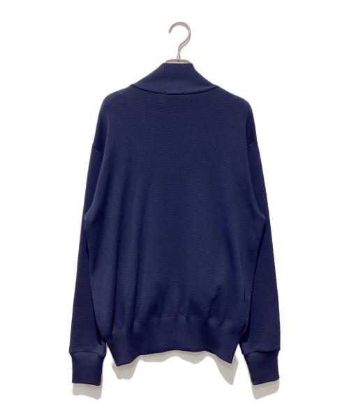 AUTRY（オートリー）AUTRY (オートリー) Navy blue knit cardigan/ニットジャケット ネイビー サイズ:Sの古着・服飾アイテム