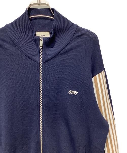 AUTRY（オートリー）AUTRY (オートリー) Navy blue knit cardigan/ニットジャケット ネイビー サイズ:Sの古着・服飾アイテム