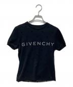 GIVENCHYジバンシィ）の古着「チュール レイヤード カットソー」｜ブラック