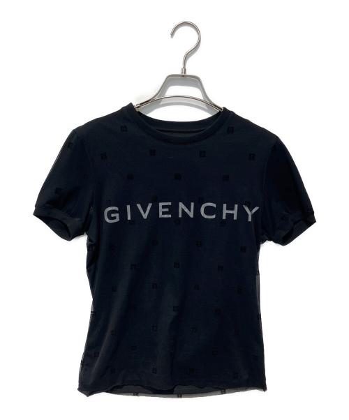 GIVENCHY（ジバンシィ）GIVENCHY (ジバンシィ) チュール レイヤード カットソー ブラック サイズ:XSの古着・服飾アイテム