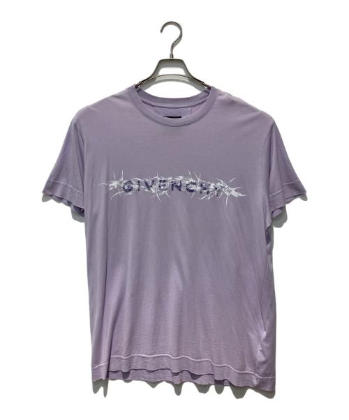 GIVENCHY（ジバンシィ）GIVENCHY (ジバンシィ) C&S Barbed Wire Tee パープル サイズ:XSの古着・服飾アイテム