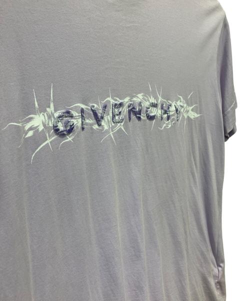 GIVENCHY（ジバンシィ）GIVENCHY (ジバンシィ) C&S Barbed Wire Tee パープル サイズ:XSの古着・服飾アイテム
