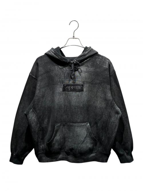 SUPREME（シュプリーム）SUPREME (シュプリーム) MM6 Maison Margiela (エムエムシックスメゾンマルジェラ) Foil Box Logo Hooded Sweatshirt ブラック サイズ:Mの古着・服飾アイテム