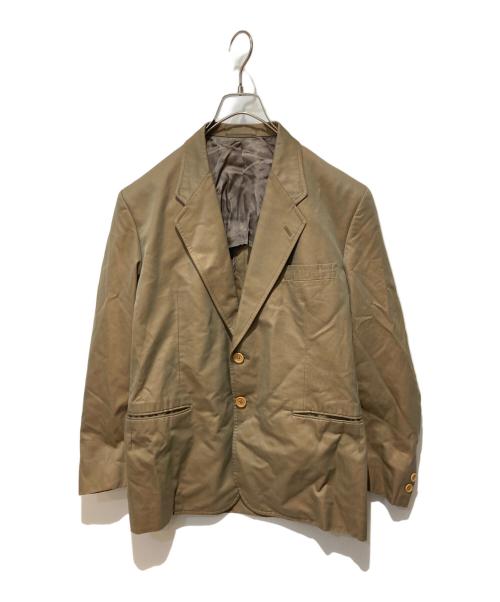 COMME des GARCONS HOMME（コムデギャルソン オム）COMME des GARCONS HOMME (コムデギャルソン オム) 80ｓ玉虫テーラードジャケット ベージュ サイズ:Sの古着・服飾アイテム