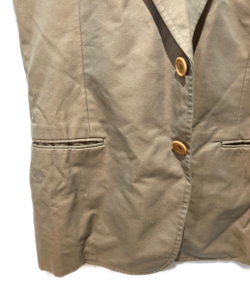 COMME des GARCONS HOMME（コムデギャルソン オム）COMME des GARCONS HOMME (コムデギャルソン オム) 80ｓ玉虫テーラードジャケット ベージュ サイズ:Sの古着・服飾アイテム