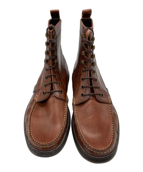 PARABOOT（パラブーツ）PARABOOT (パラブーツ) LACE UP LEATHER BOOT ブラウン サイズ:8の古着・服飾アイテム