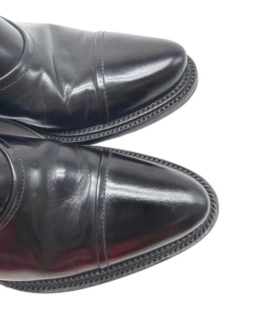 PRADA（プラダ）PRADA (プラダ) ストレートチップサイドゴアシューズ ブラック サイズ:5の古着・服飾アイテム