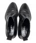 中古・古着 PRADA (プラダ) ストレートチップサイドゴアシューズ ブラック サイズ:5：7000円